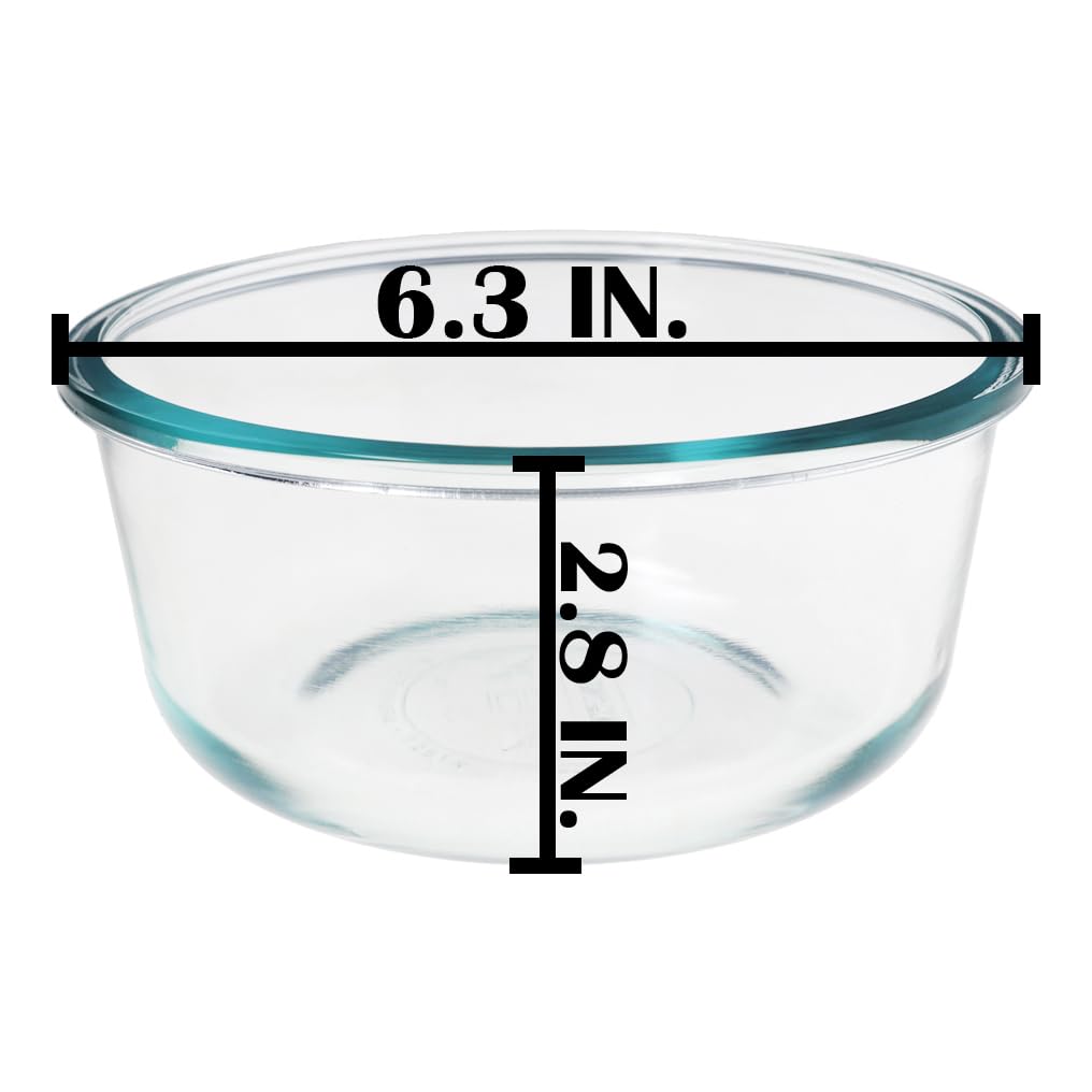 Refrigerator freezer and dishwasher safe Snapware glass bowl