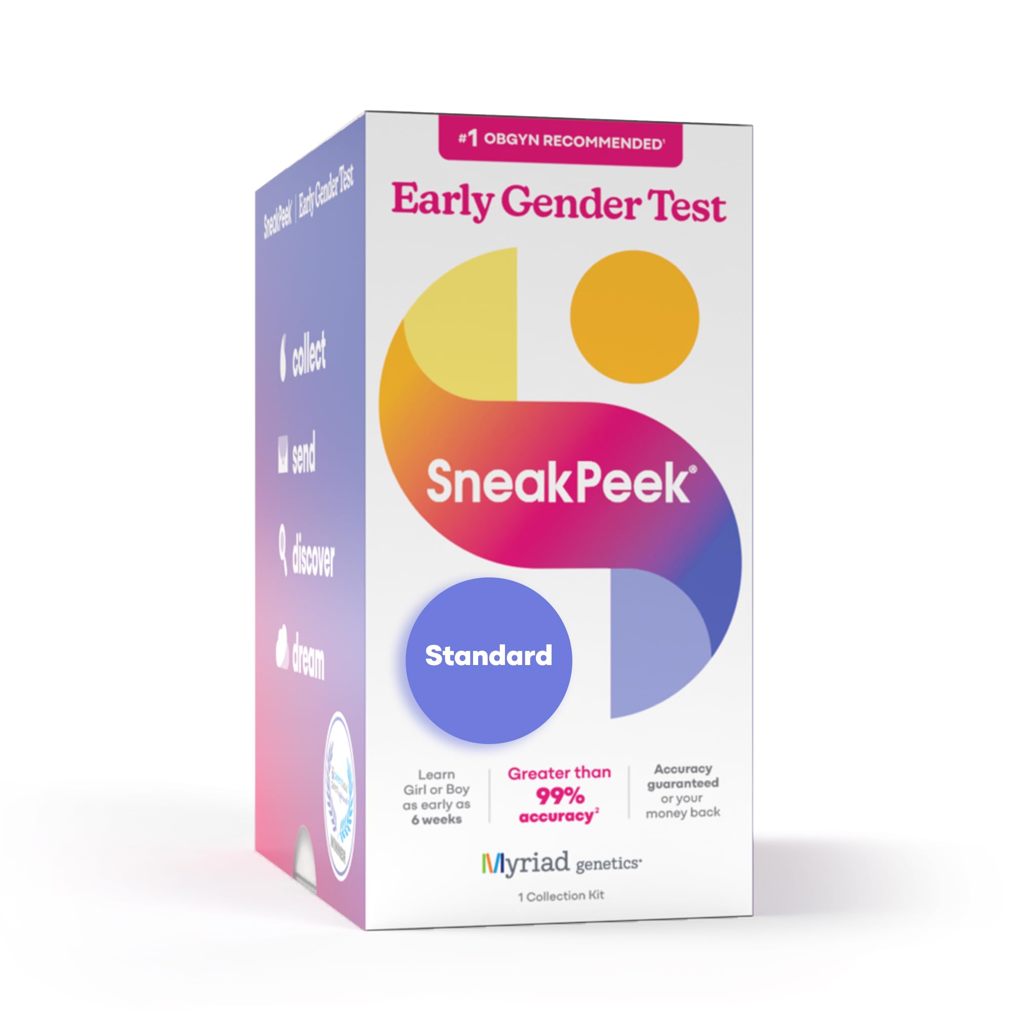 SneakPeek Early Gender Test Snap Standard packaging