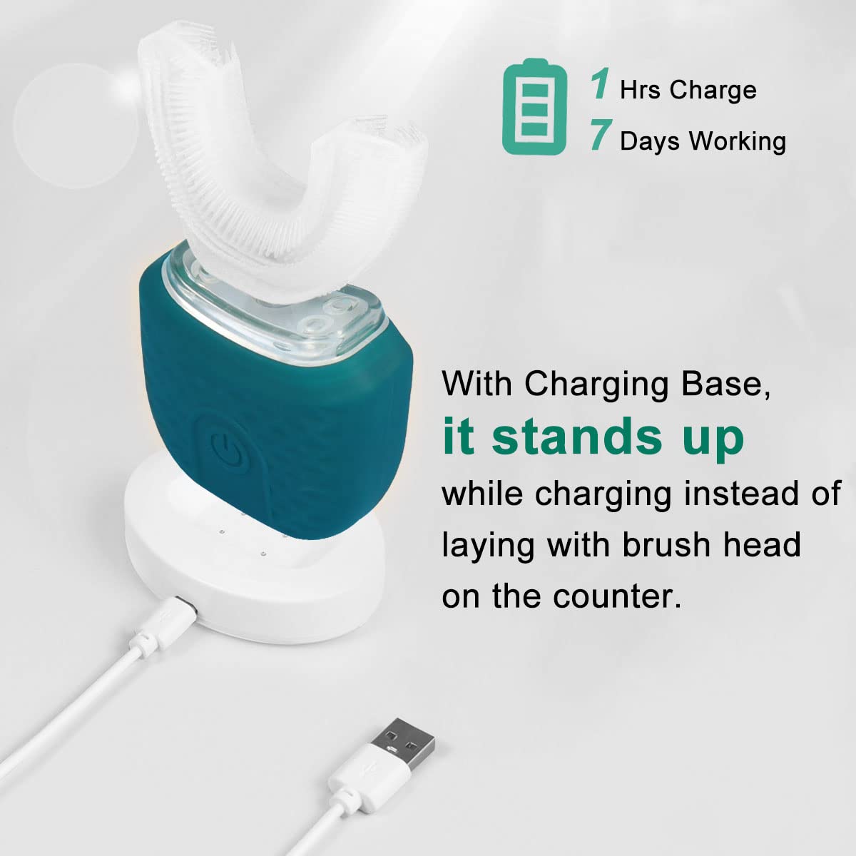 Wireless charging dock for Snefe Ultrasonic Toothbrush