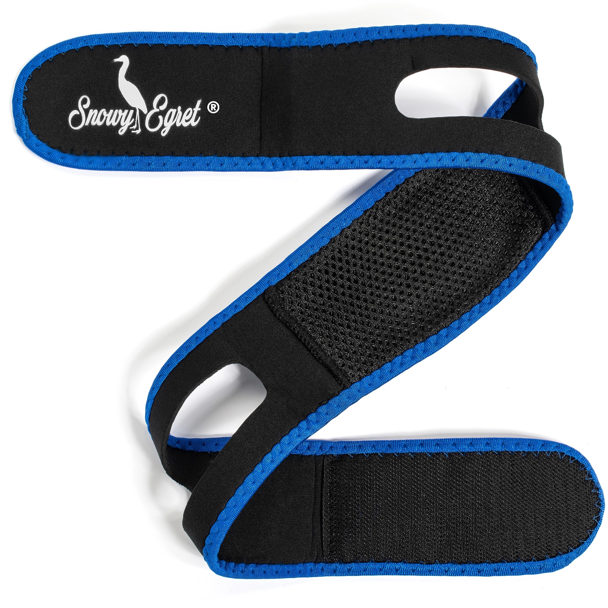 Fits most head sizes up to 26 inches with adjustable strap