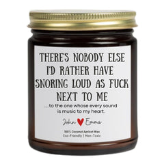 Custom candle for him by Naughty Couple 4 oz