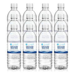 Snugell Bottled Distilled Water 12 pack 16.9 oz bottles