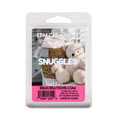 Snuggles scented all natural soy wax melts 6 cube clamshell Maine