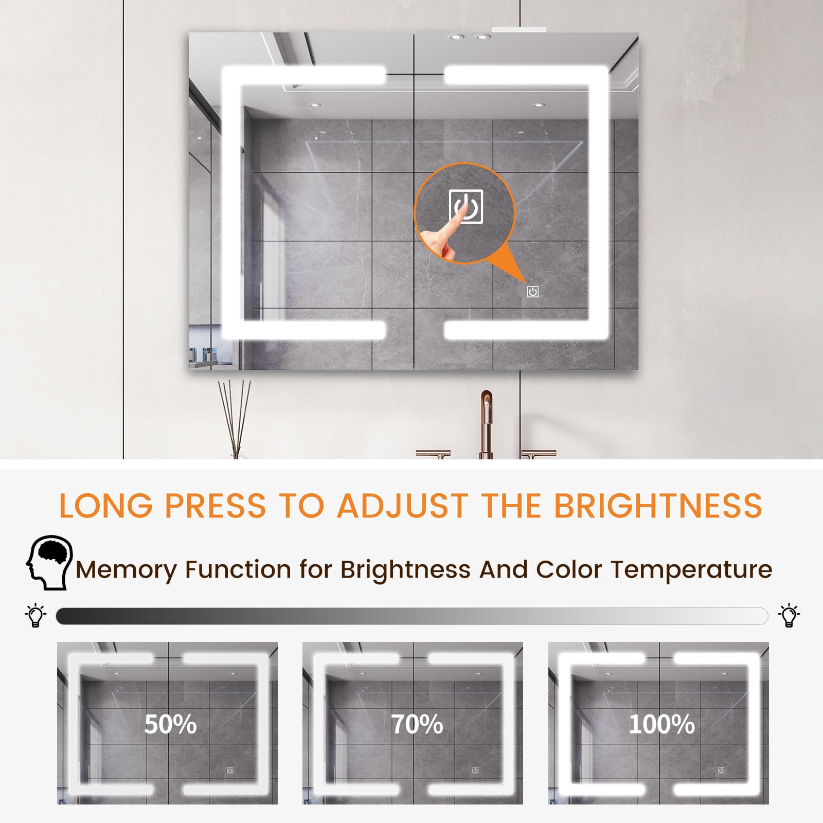 Soft-close hinge cabinet interior with two adjustable shelves