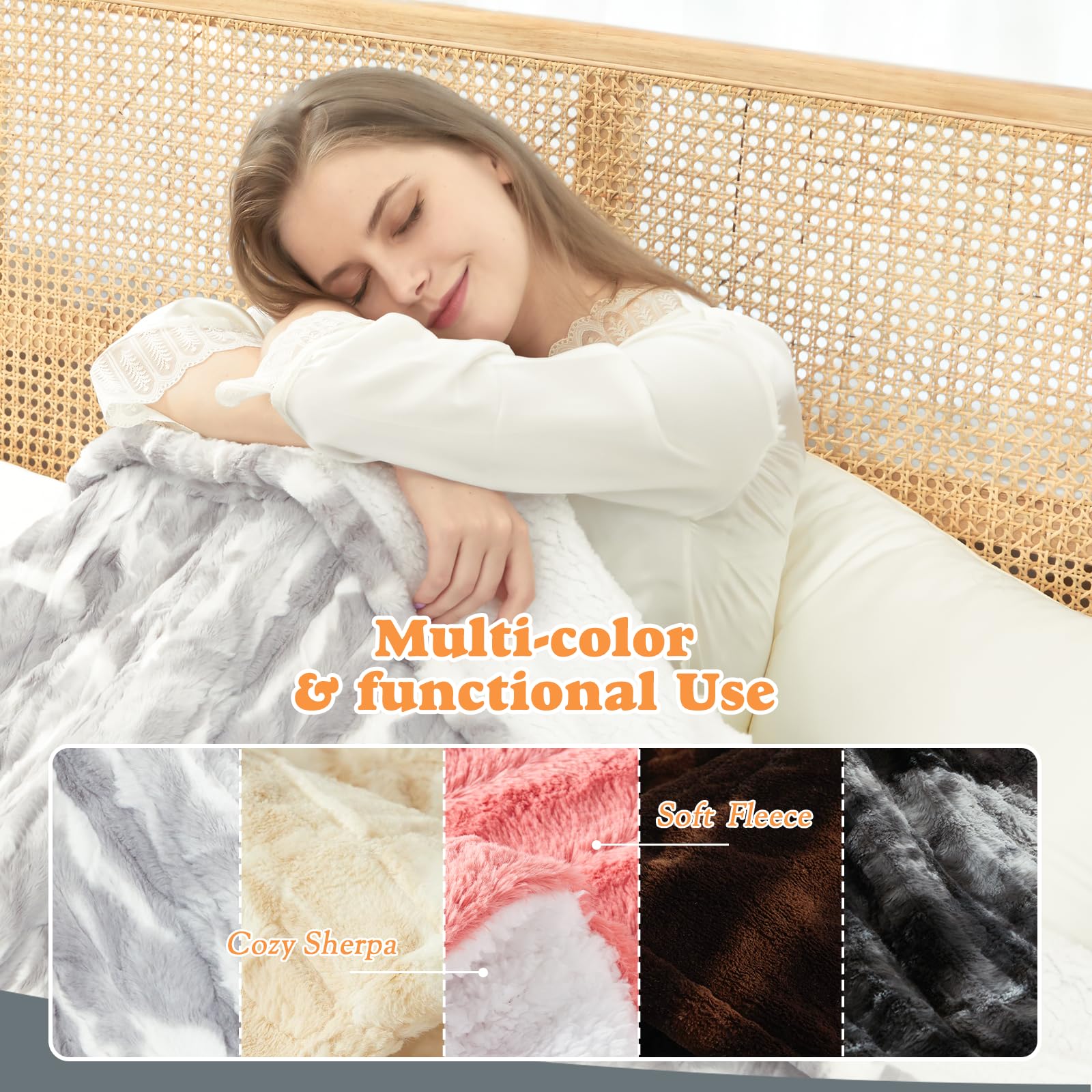 SNUGSUN heated blanket 10 hour auto-off safety feature