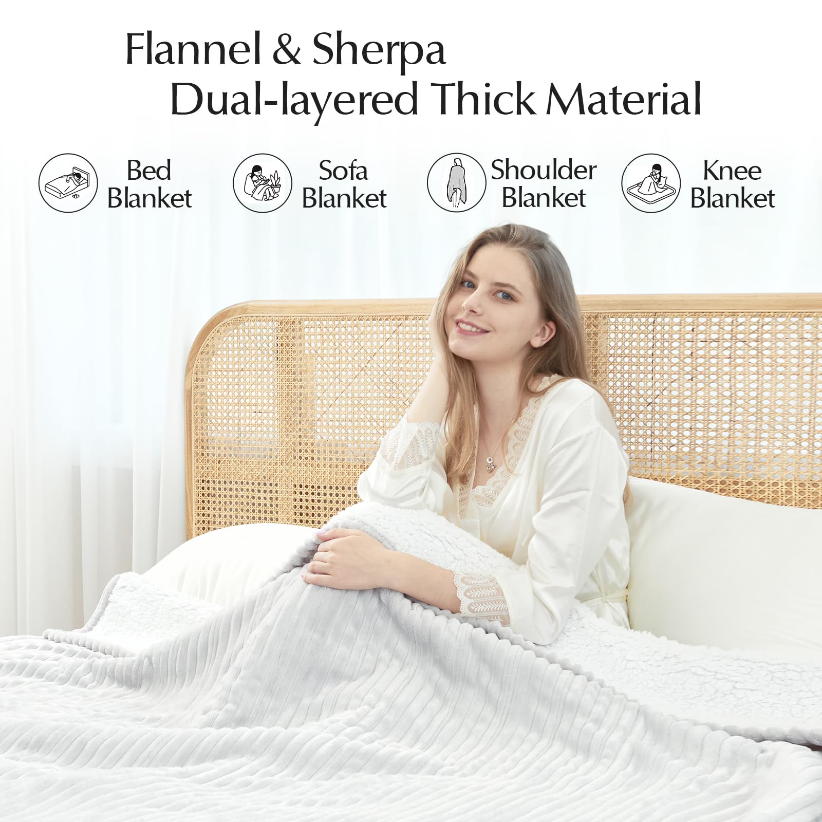 10 hour auto-off feature icon on blanket control