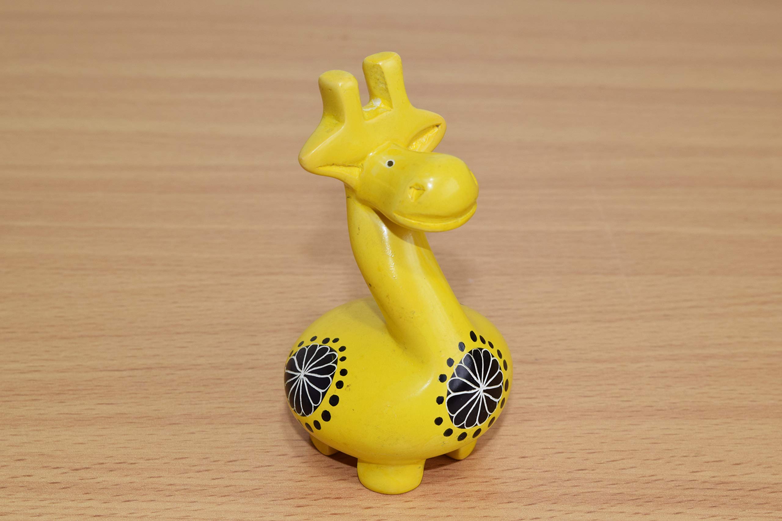 Giraffe statue carved from Kisii soapstone Kenya