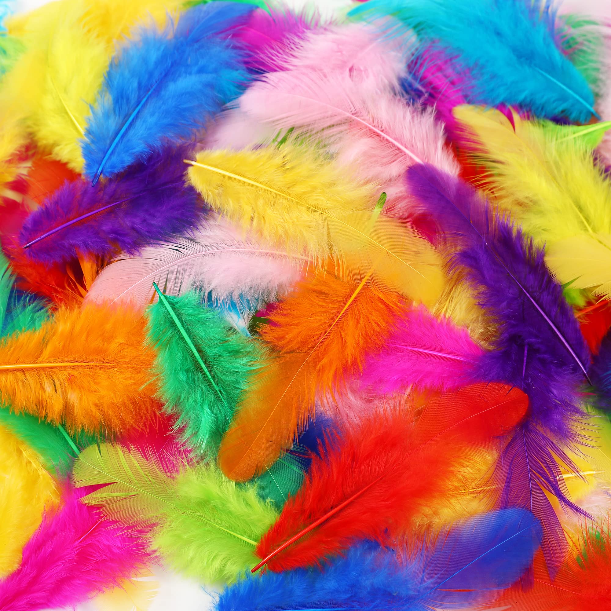 Soarer colorful feathers bulk packaging for kids crafts