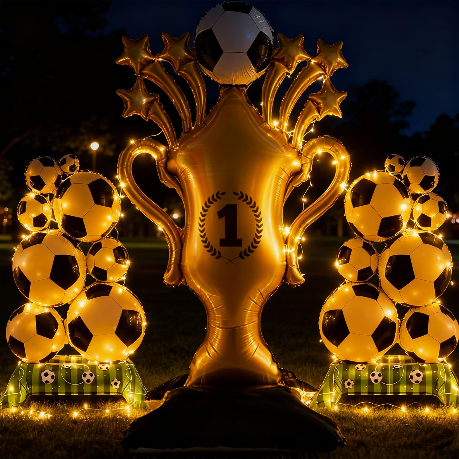 soccer birthday party pack decoration