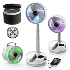 Socool portable fan with 20000mAh battery for extended cooling