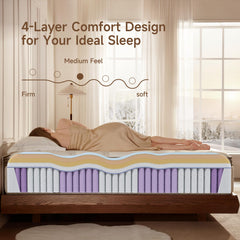 Gel infused memory foam cooling feature