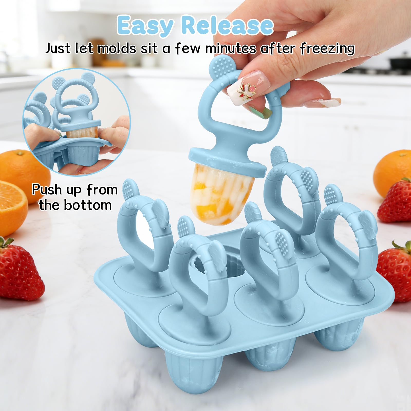 Breastmilk popsicle mold 15 ml portions child-friendly