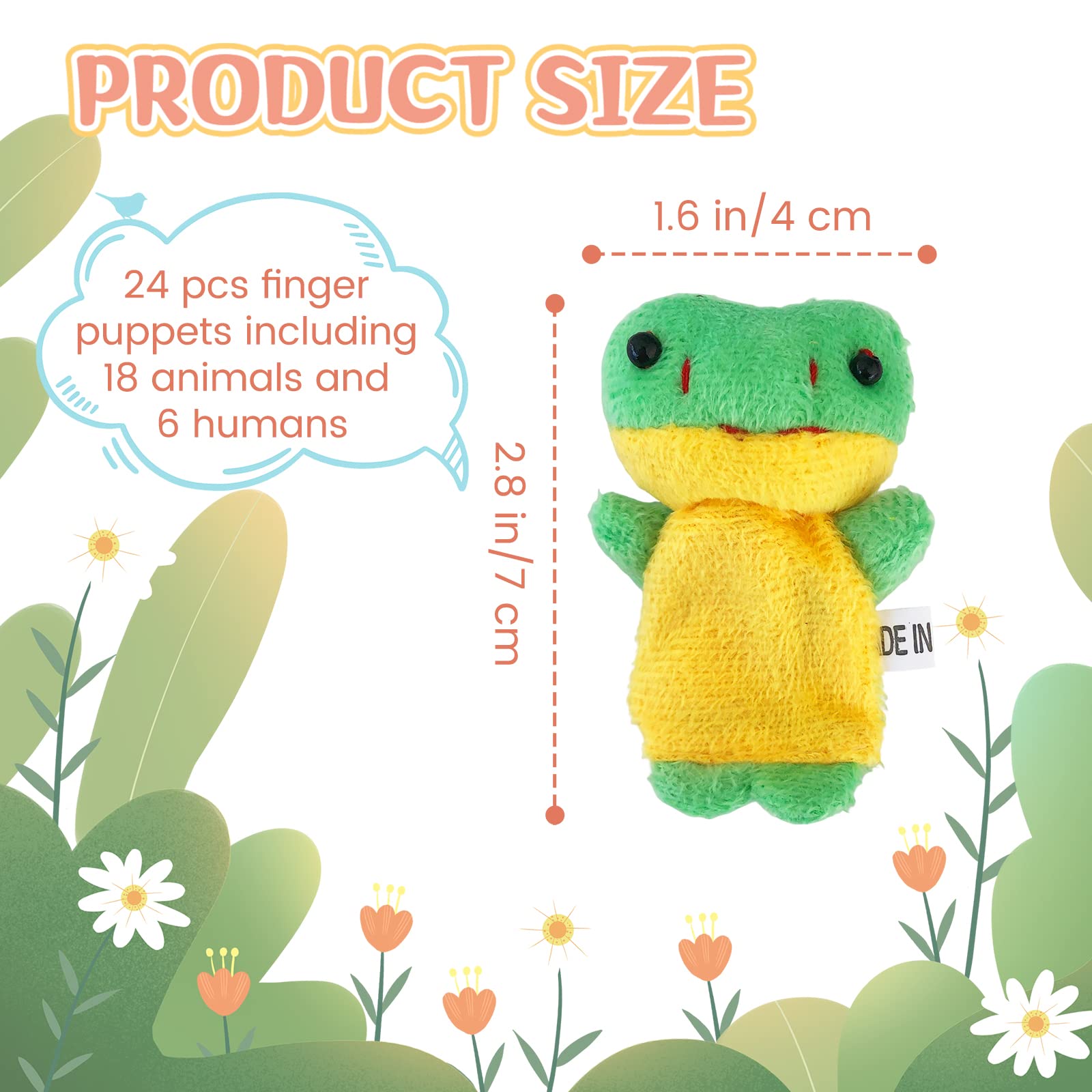 soft plush finger puppets material velvet cloth for gentle play