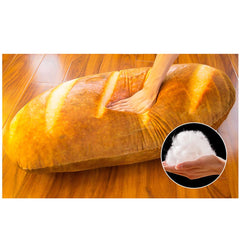 PP cotton filled bread plush pillow for hugs