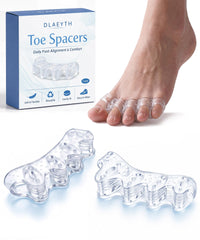 Soft Toe Spacers for Women and Men silicone toe spacers pair