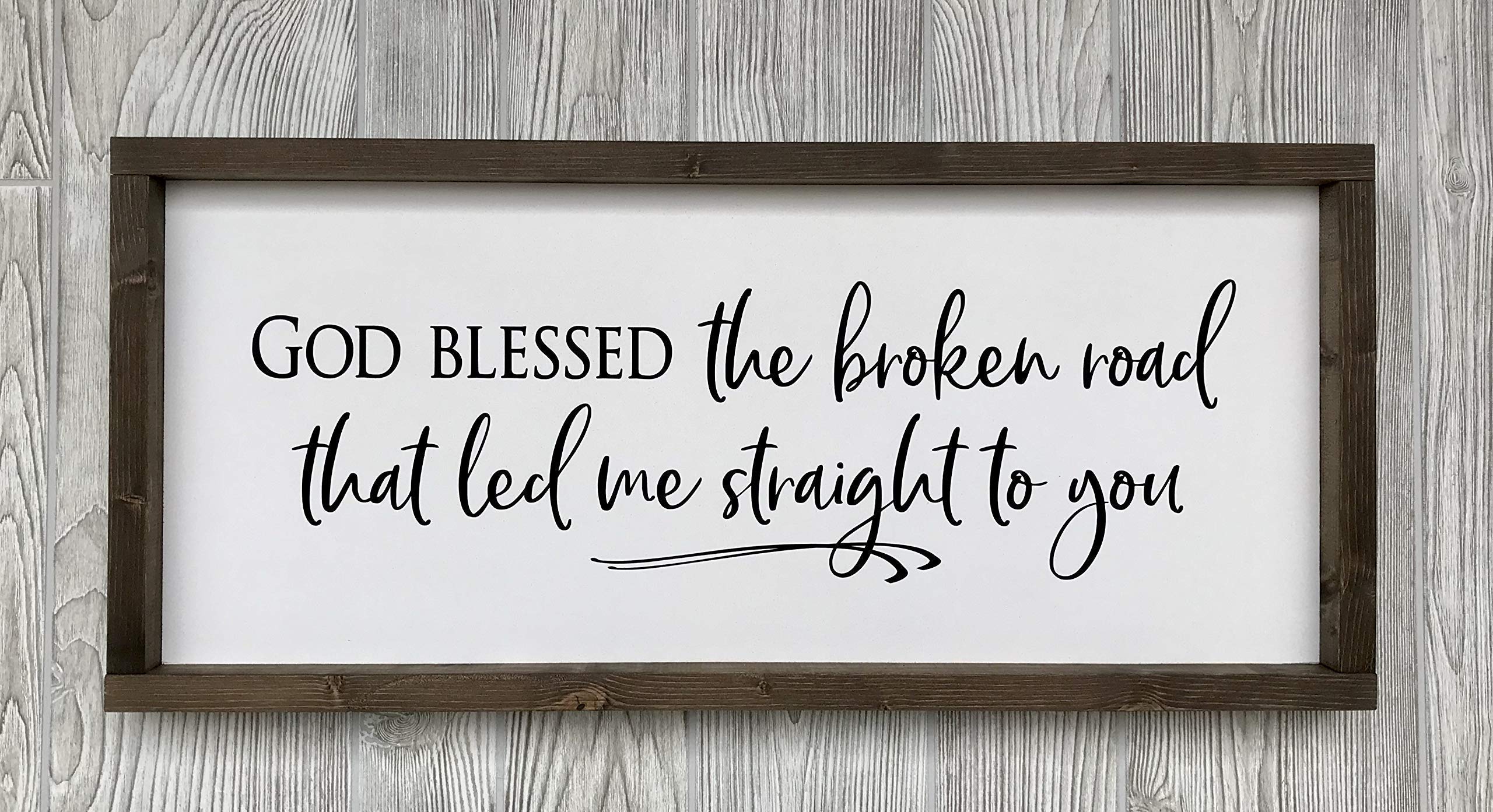 Handcrafted in the USA farmhouse sign
