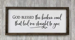 Handcrafted in the USA farmhouse sign