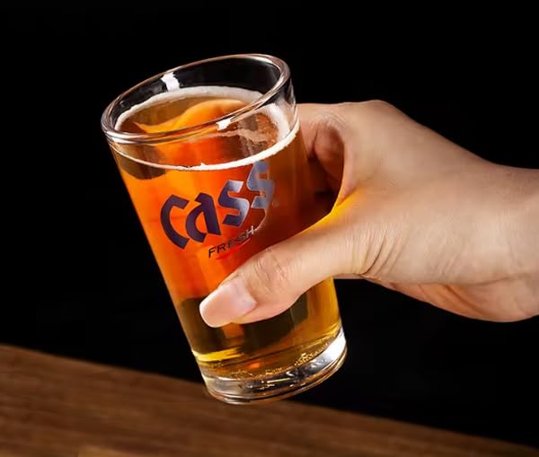 Soju bomb glasses Cass Fresh 255ml
