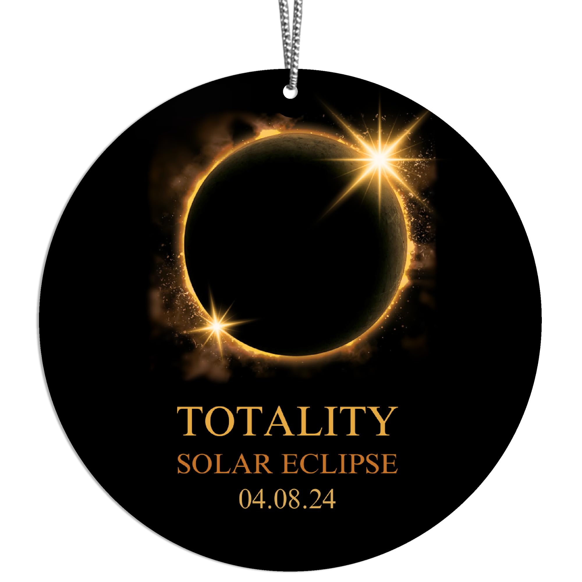 Solar Eclipse Ornament 2024 product image