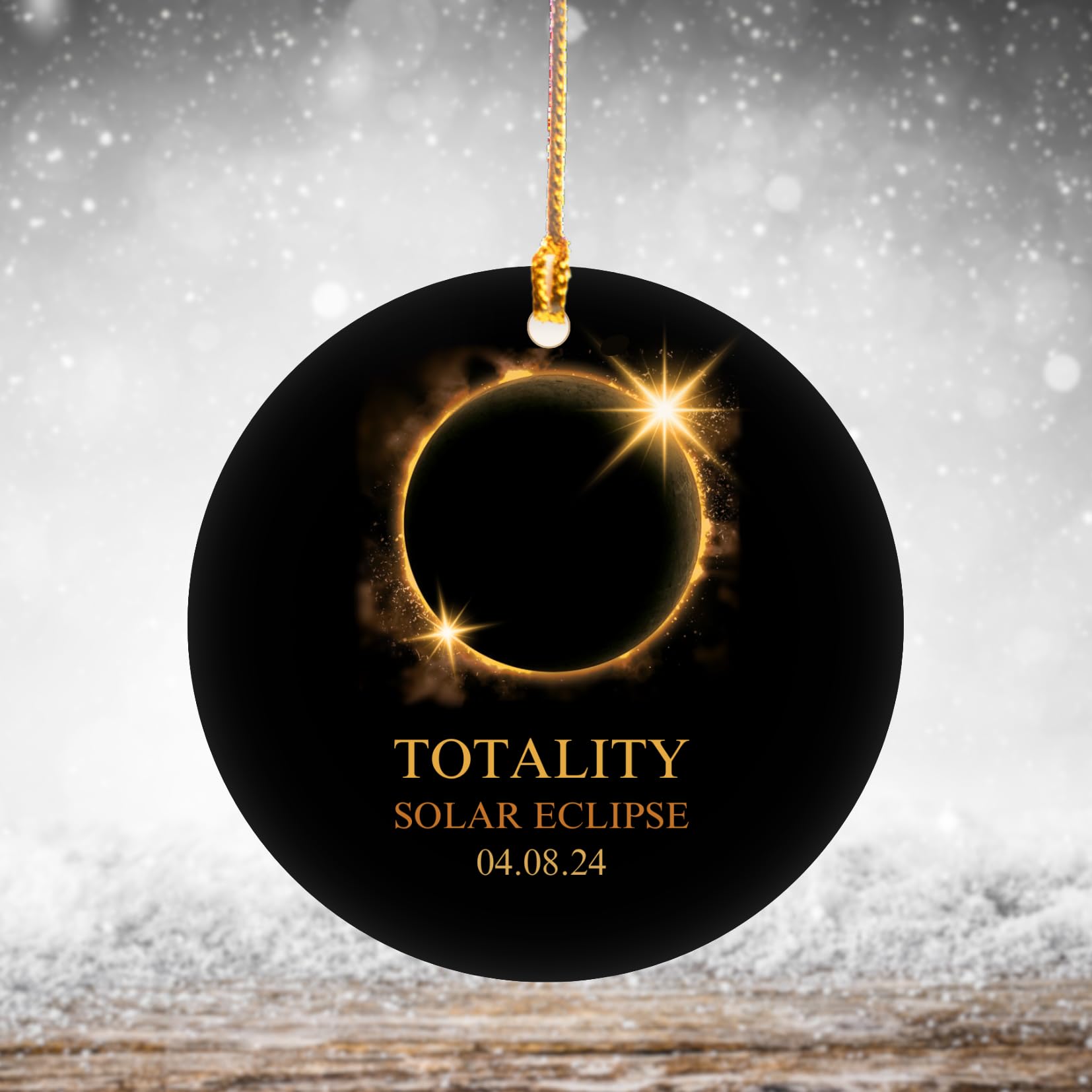 Solar Eclipse Ornament 2024 catalog image variant