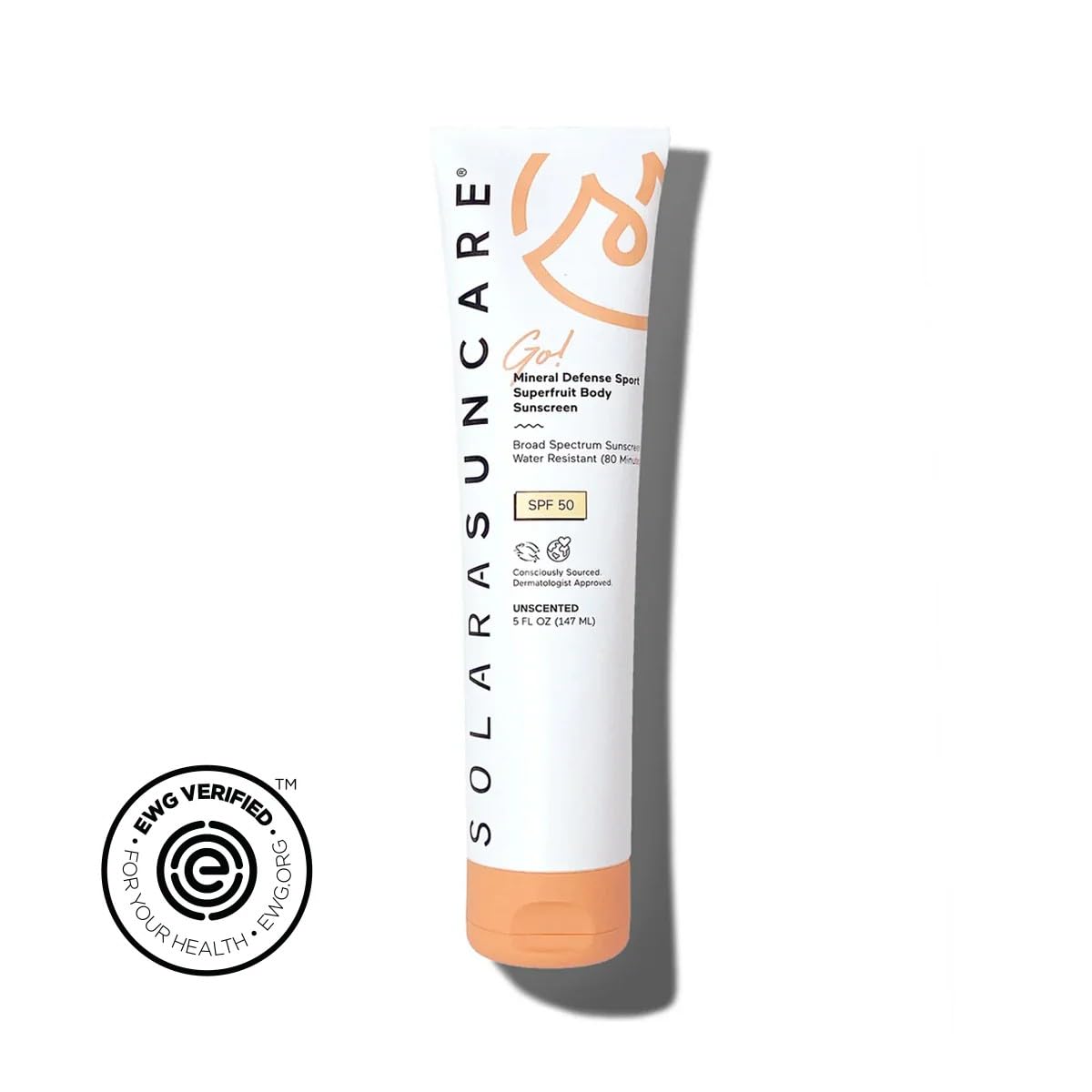 Solara Suncare Go Mineral Defense SPORT Body Sunscreen 5 fl oz product detail