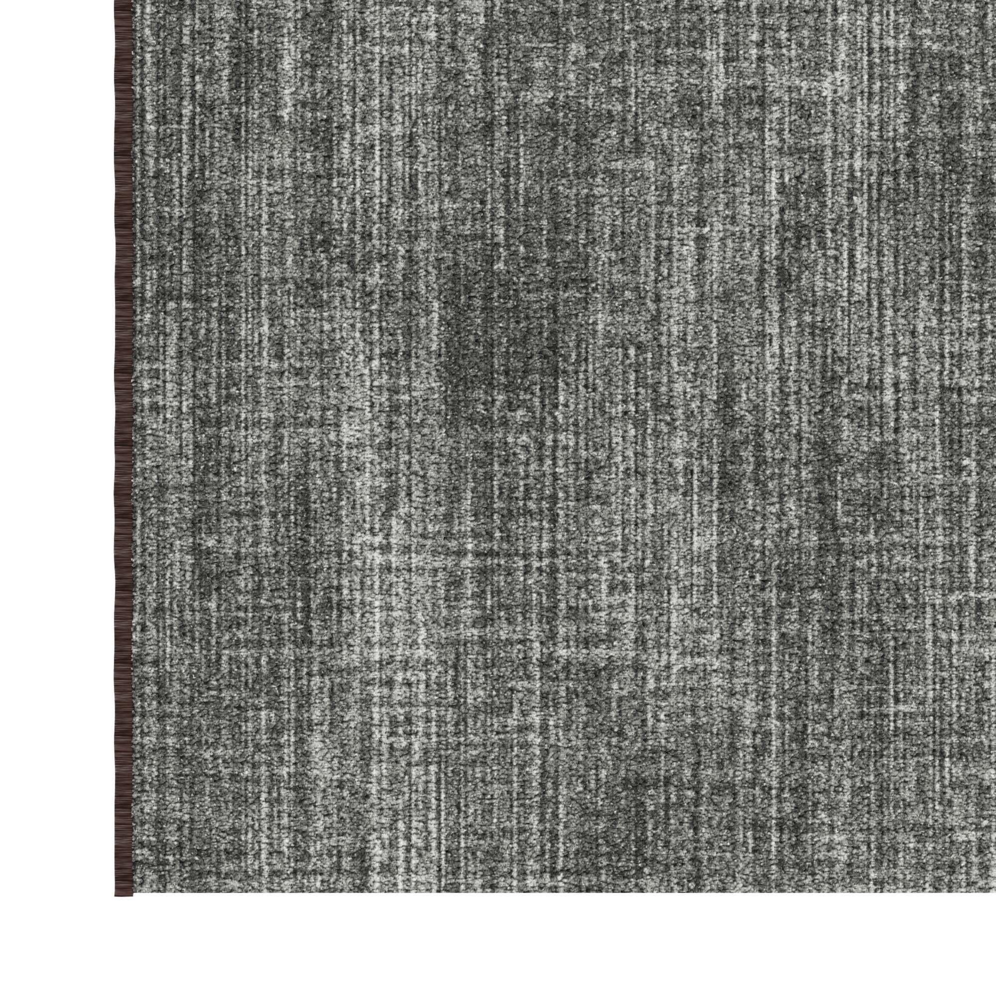 Ottomanson aisle runner rug made in Turkey solid brown