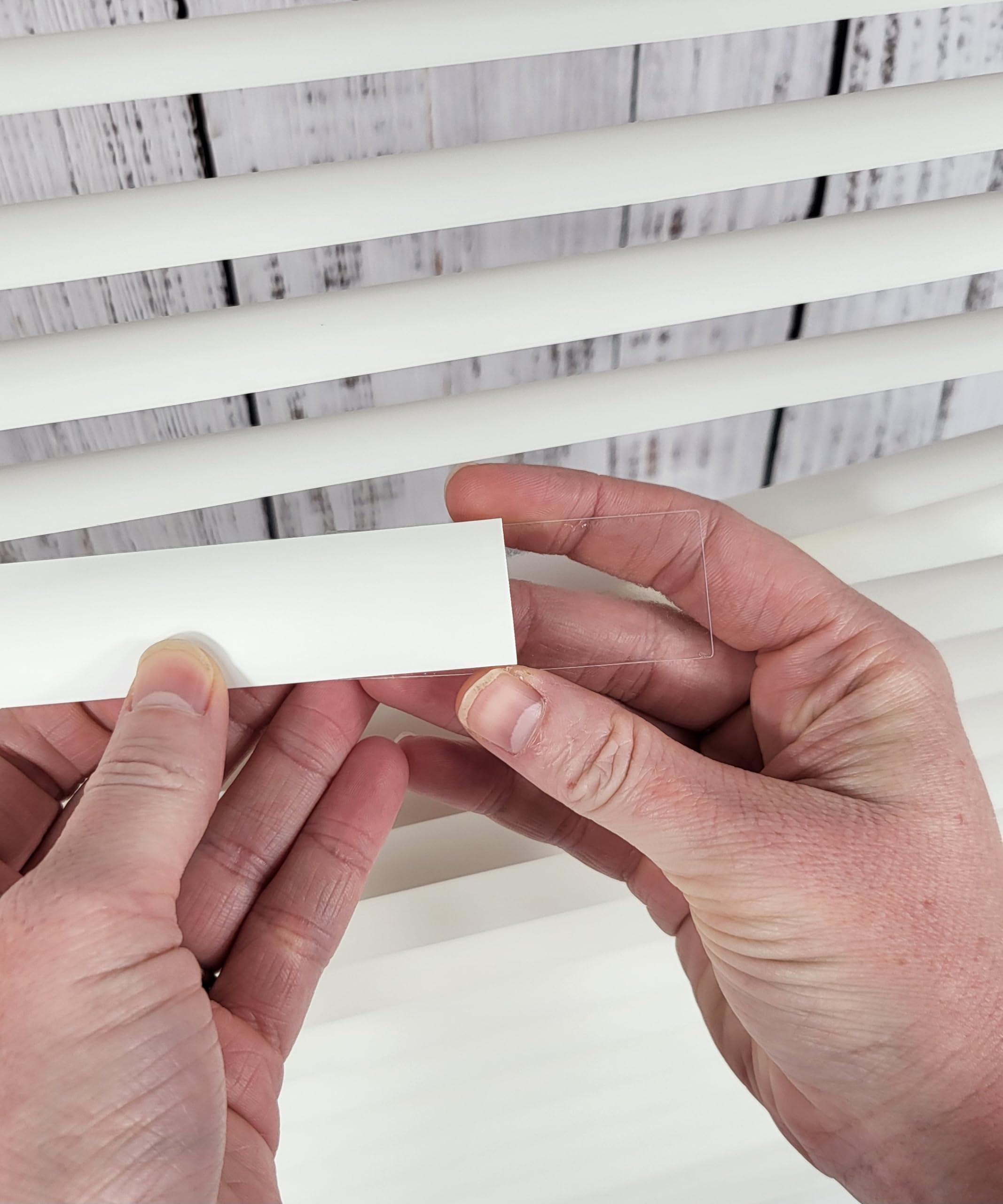 Repair slats with string holes ready for use