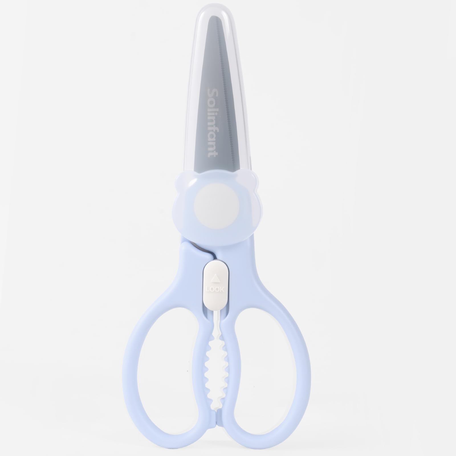Compact on-the-go design for travel with babies Solinfant scissors