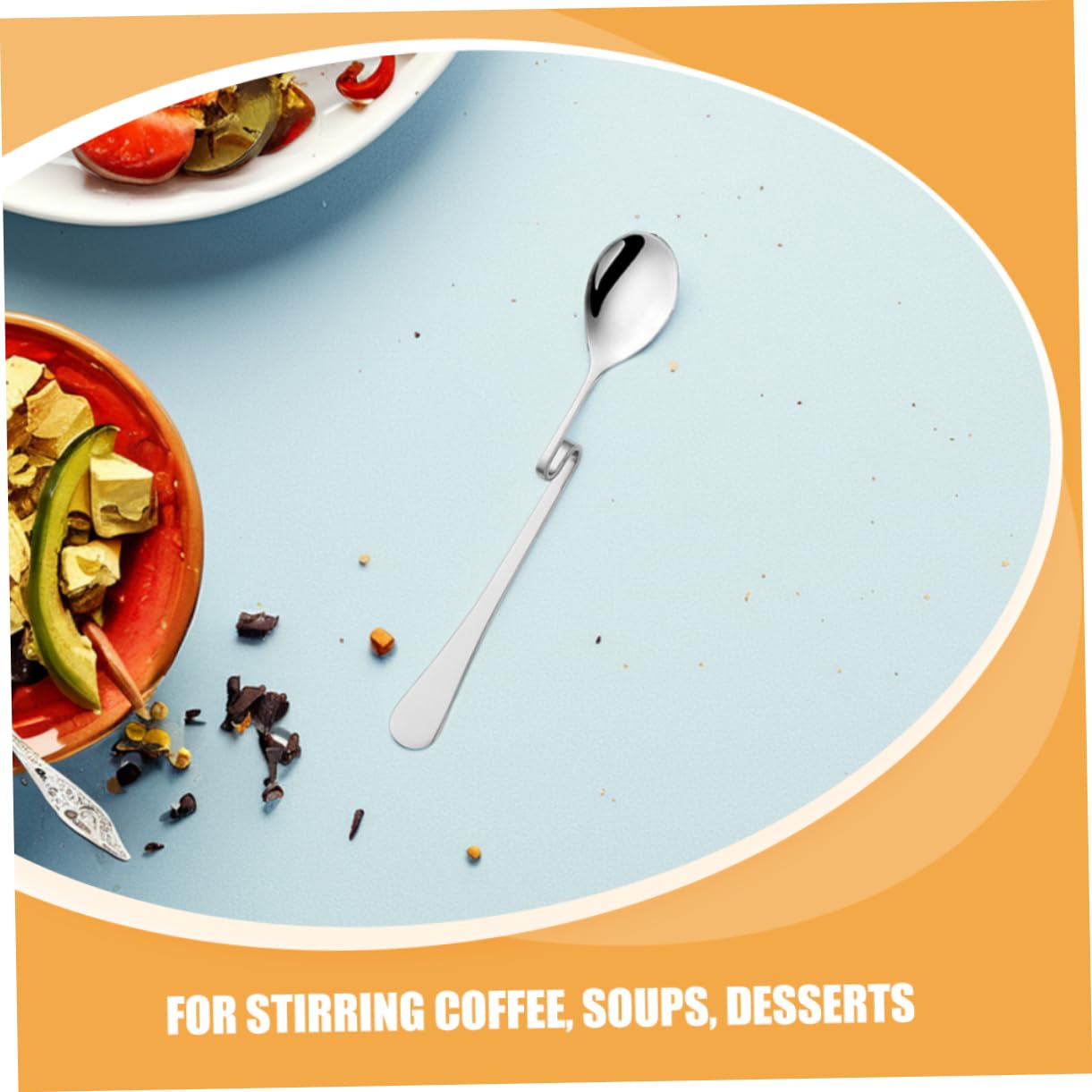 Coffee bar spoons SOLUSTRE stainless steel