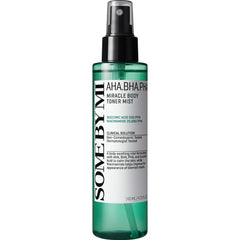 SOME BY MI AHA BHA PHA 30 Days Miracle Body Toner Mist bottle
