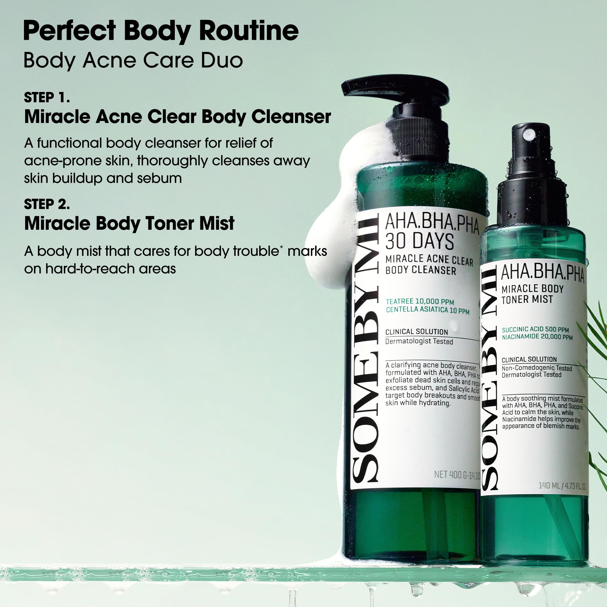 4.73oz 140ml bottle size for body toner mist