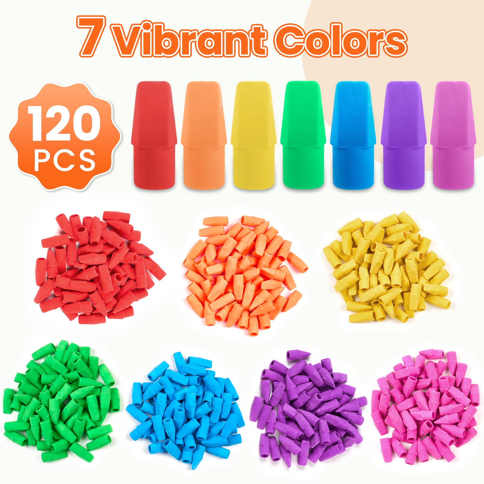 Latex-free eraser caps by Sooez