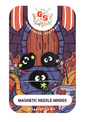 Soot Sprites miniature magnetic needle minder set with three minders