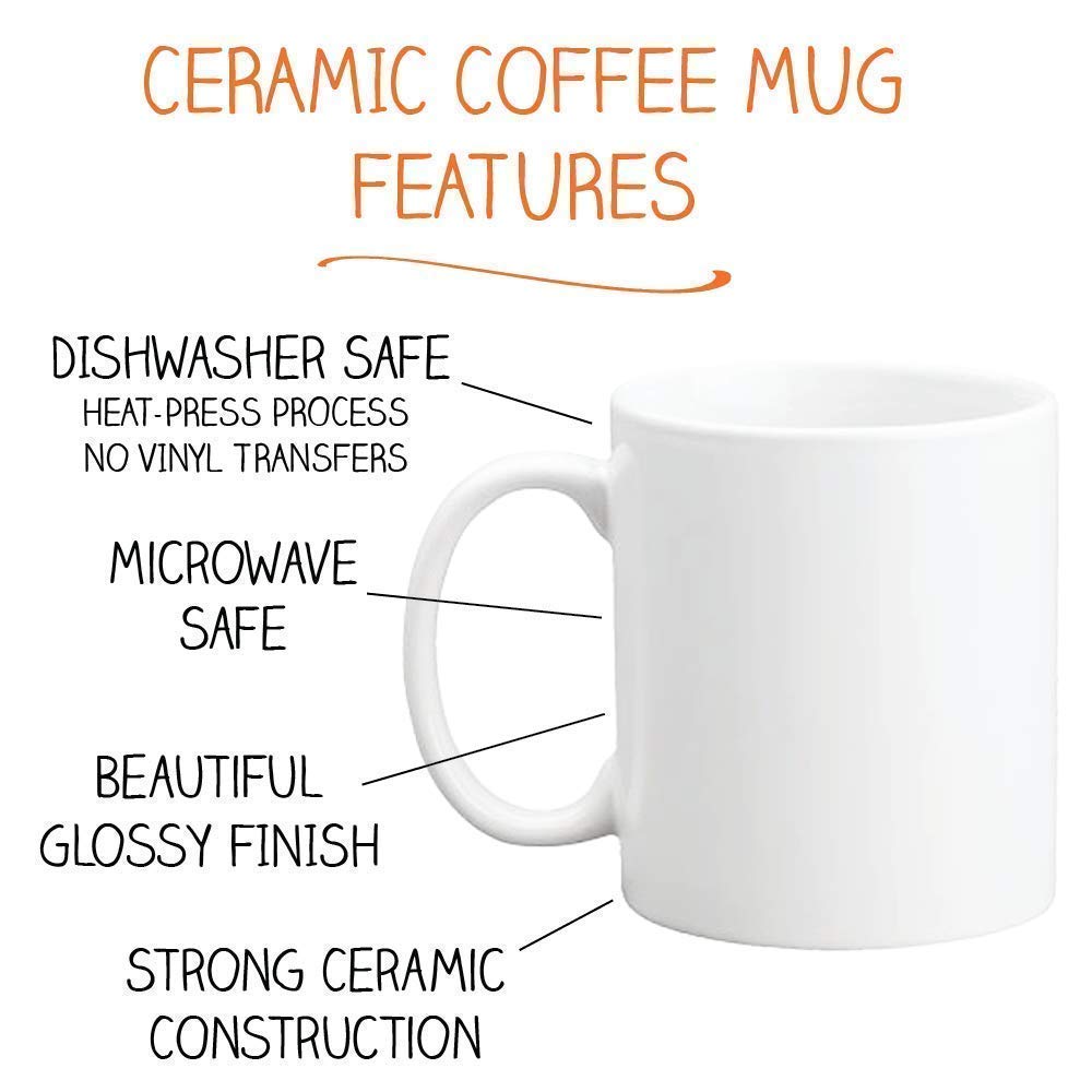 Original in-house design 11 oz mug from Perks and Recreation