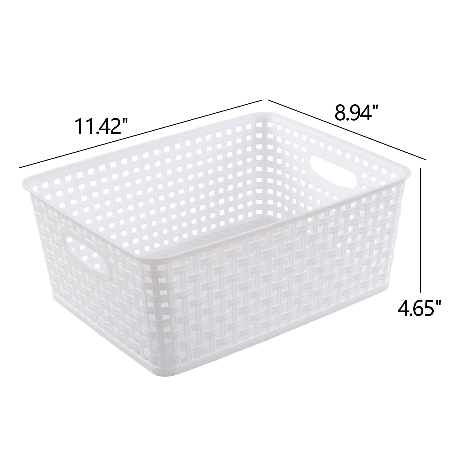 Sosody 4 pack storage baskets for organization
