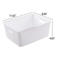 Sosody 4 pack storage baskets for organization