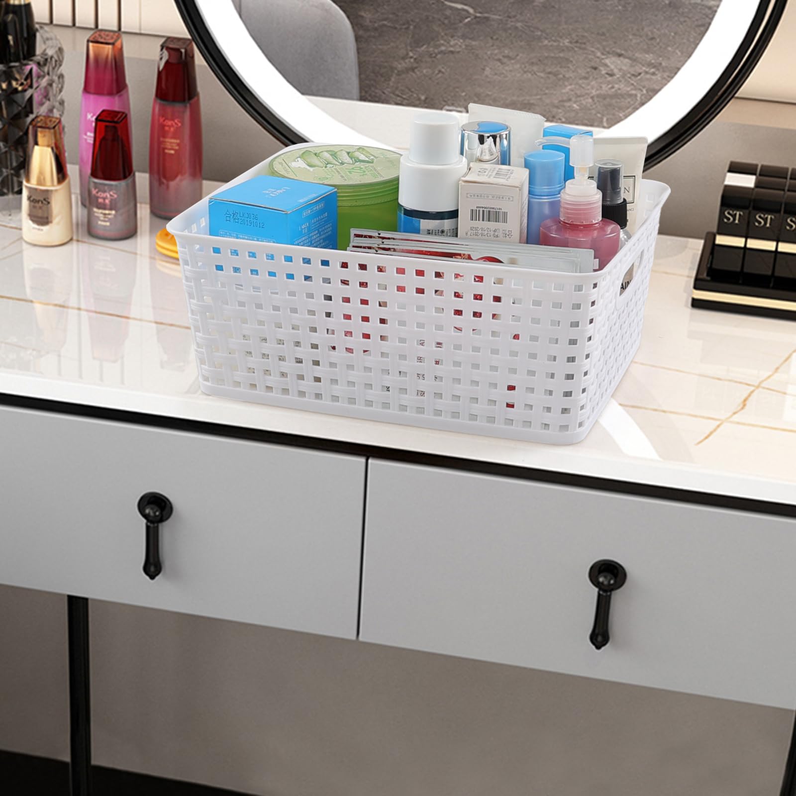 Sosody bathroom storage basket versatile organization solution