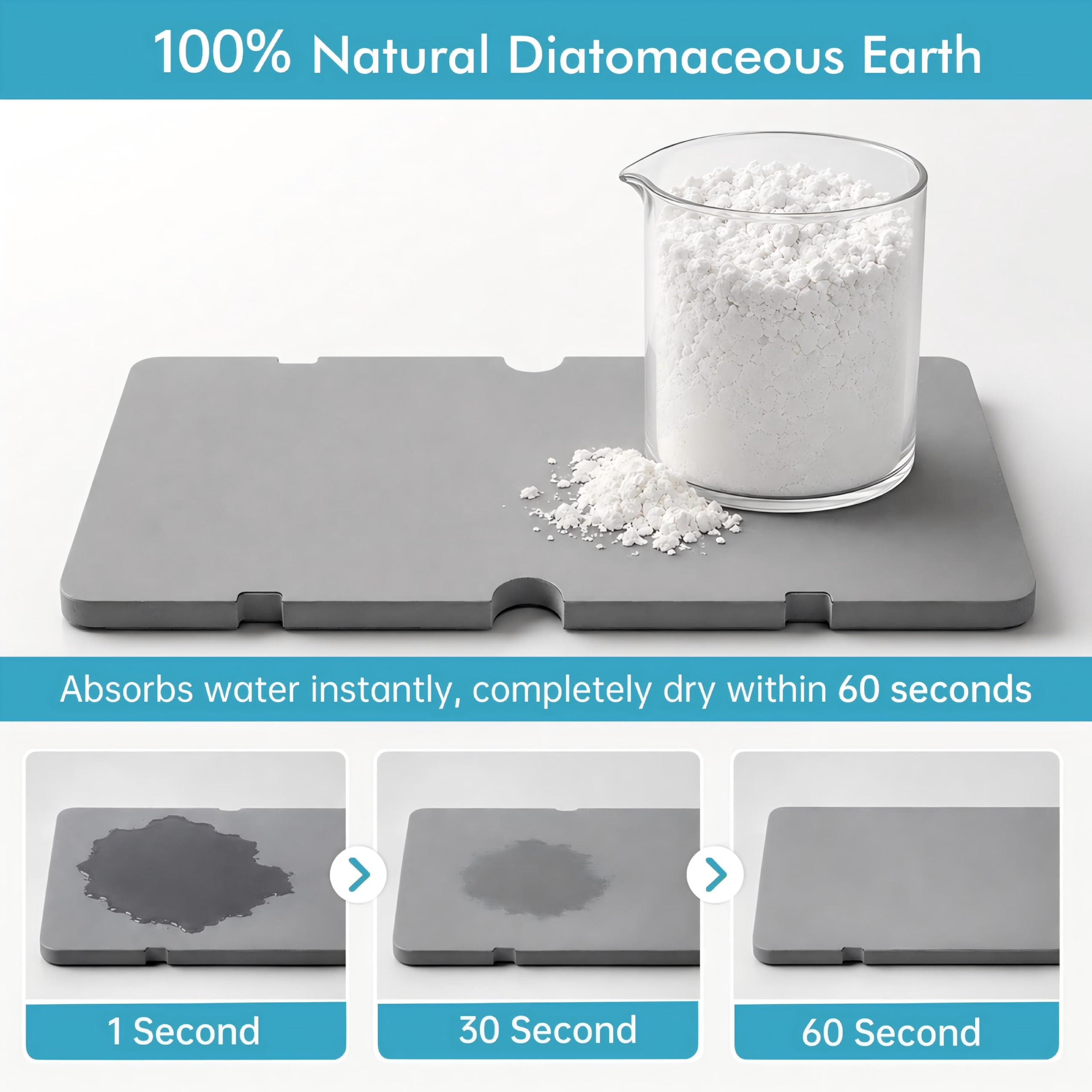 Hygienic isolation elevates storage tray