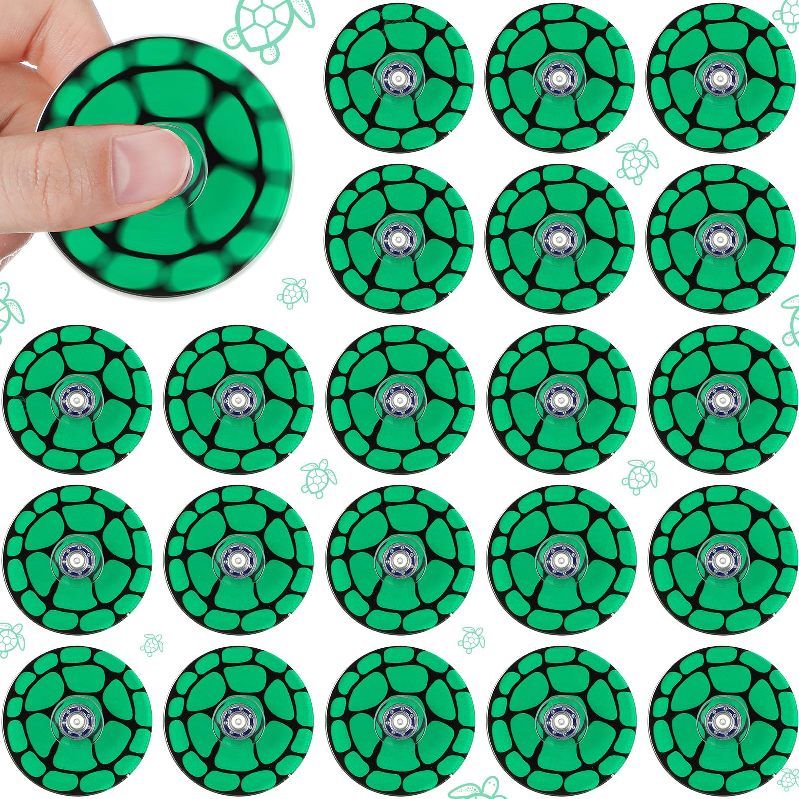 Sotiff green turtle fidget spinner product image