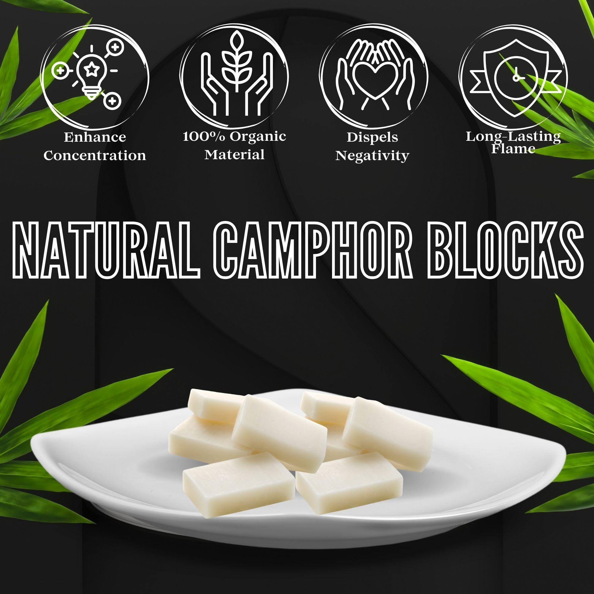 Pure camphor tablets 150 grams packaging