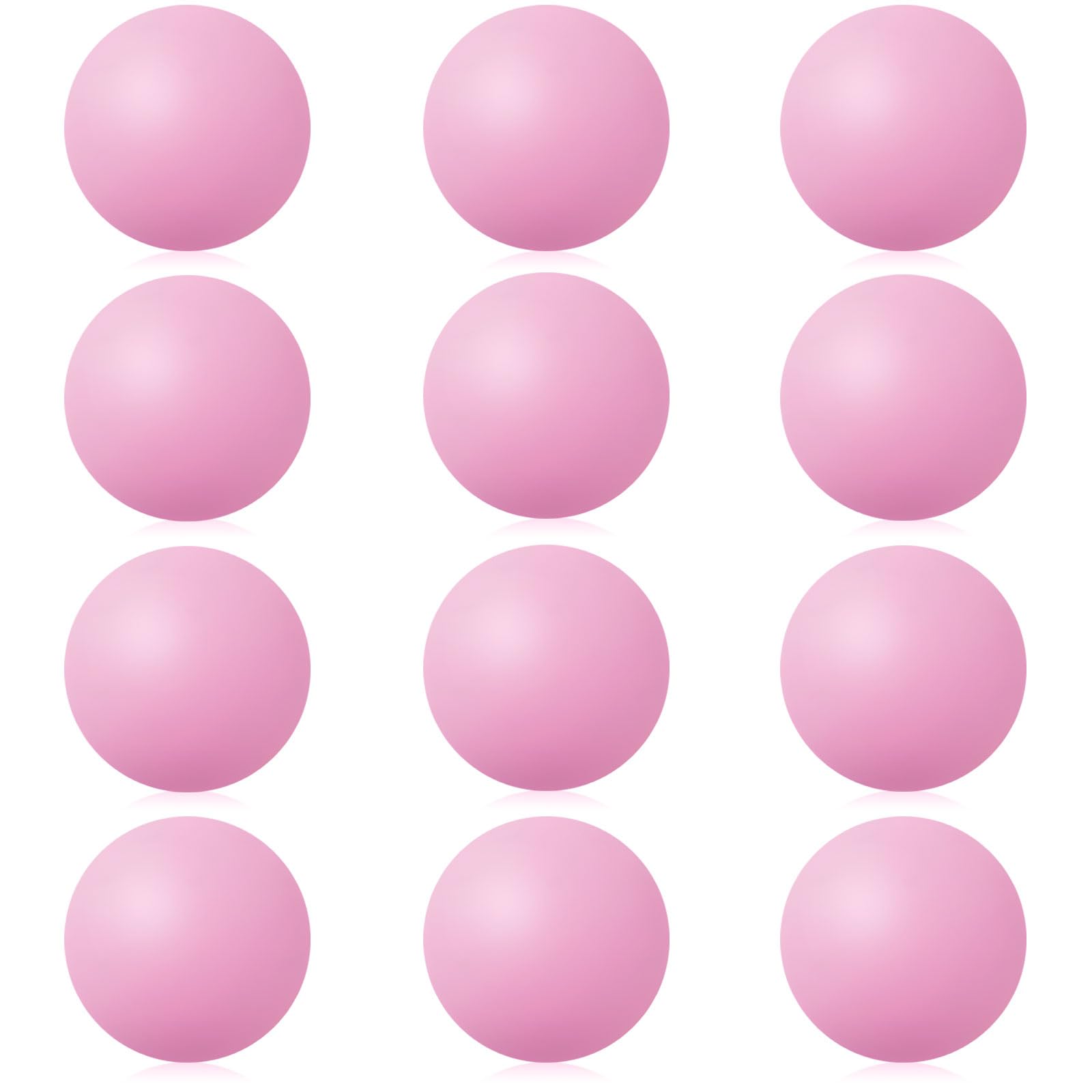 Soulchen 12 pink pastel table tennis balls package