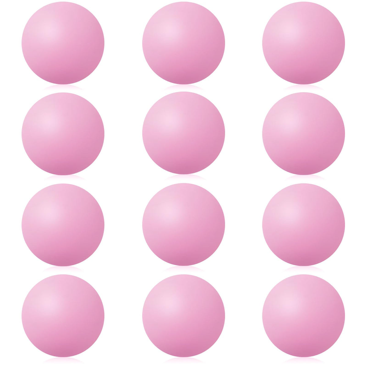 Soulchen 12 pink pastel table tennis balls package