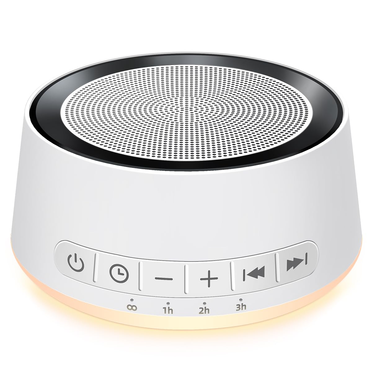 Sound machine night light white noise device plugged in