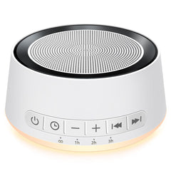 Sound machine night light white noise device plugged in