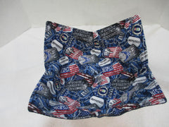 Reversible quilted bowl cozy for hot foods like soup and oatmeal