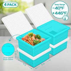 Soup Cube 2-Cup marking on freezer tray for portioning