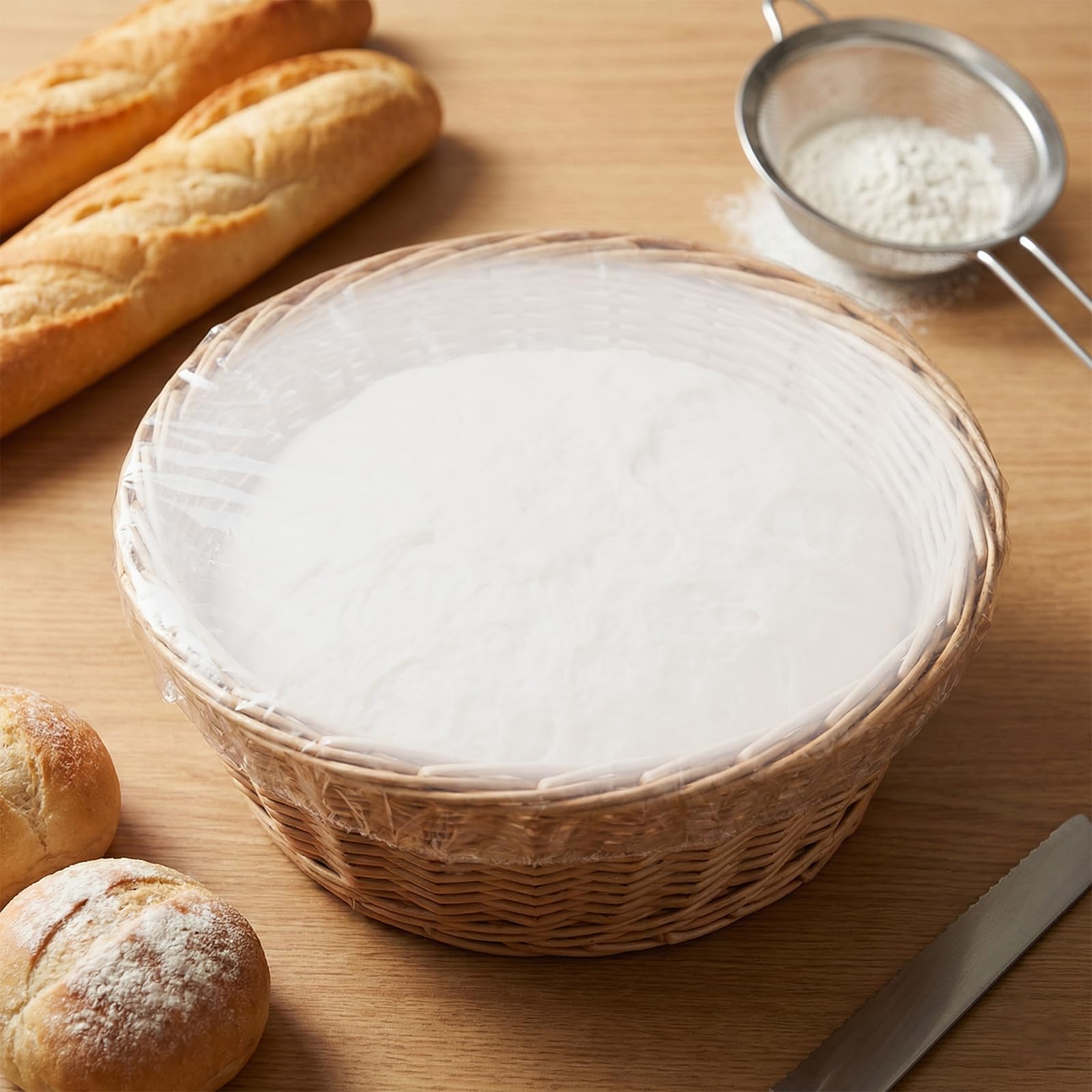 Sourdough bowl covers with flexible fit 27 cm diameter