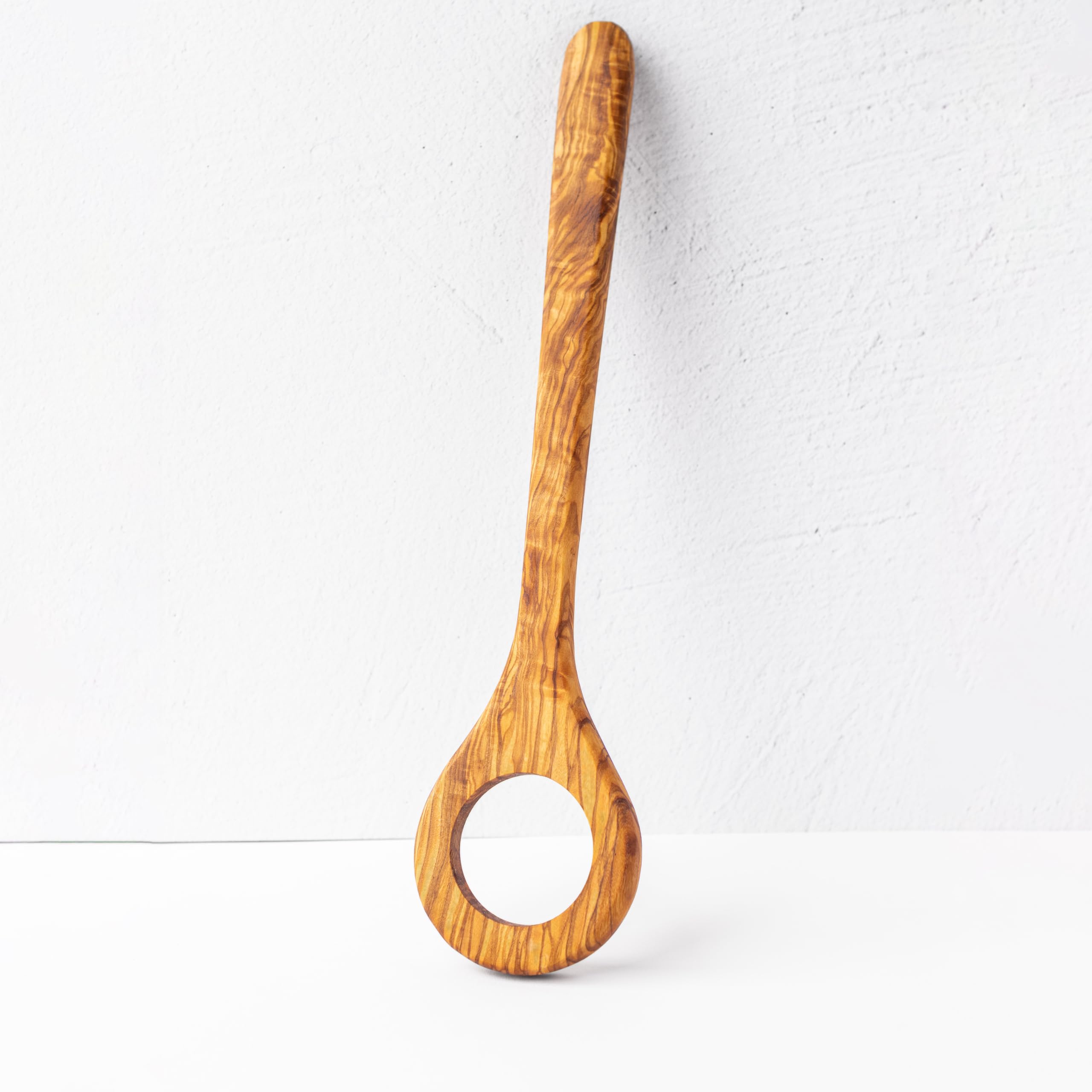 Smooth finish on bowls for olivewood dough whisk