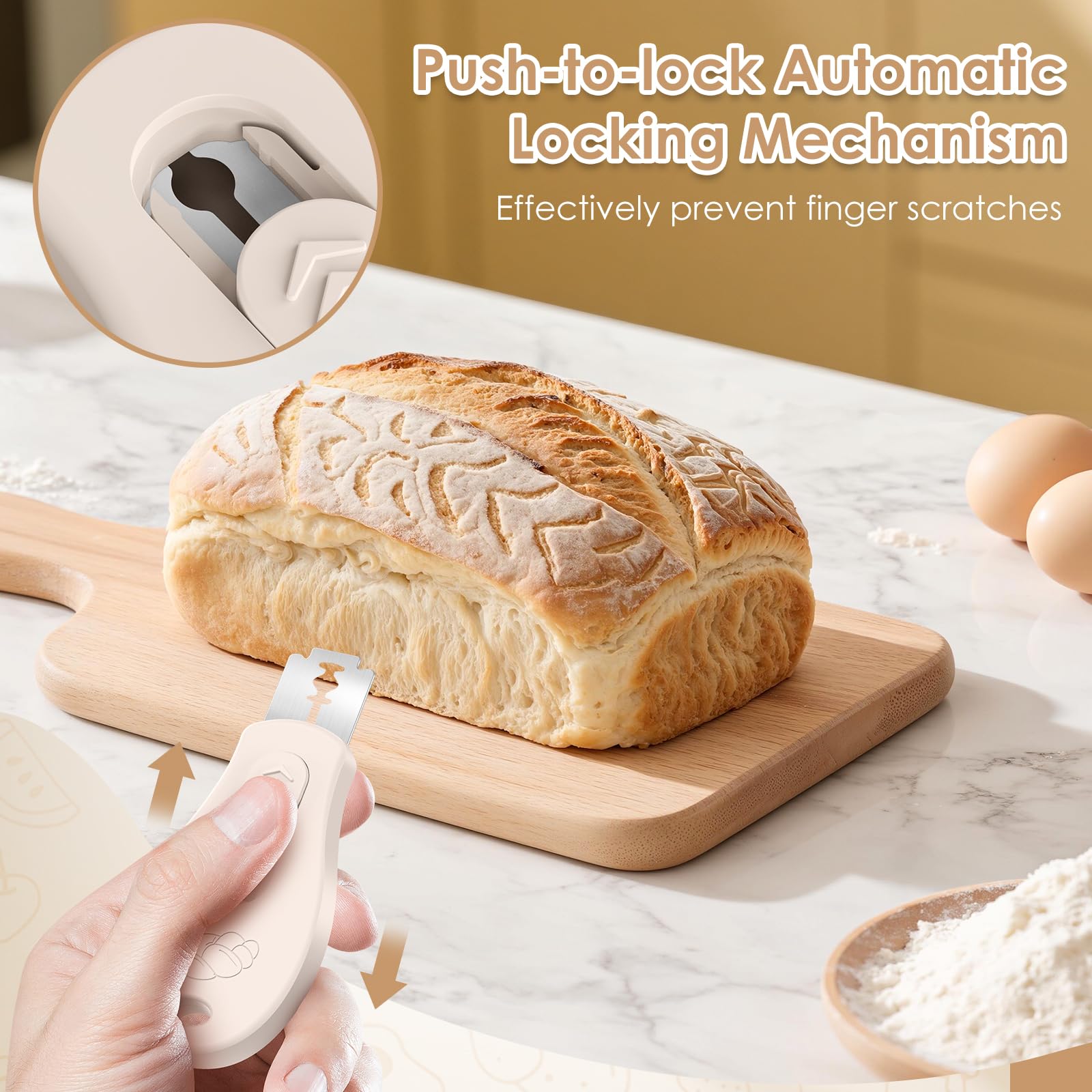 ABS casing conceals blades when closed