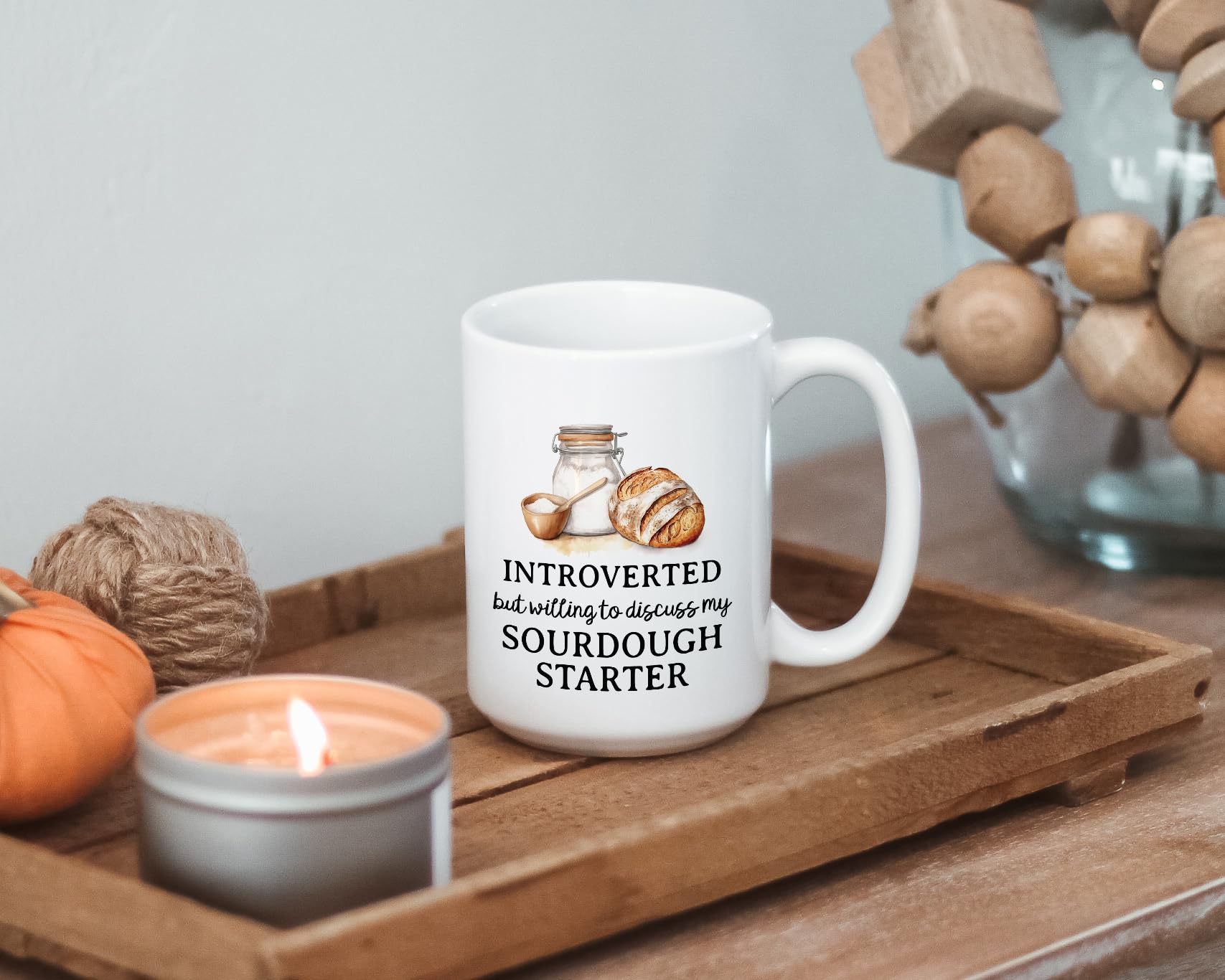 Sourdough Starter Mug gift idea for bakers